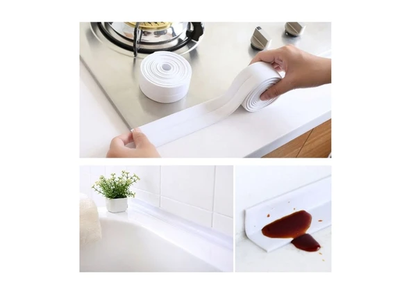 Su Sızdırmaz Bant Lavabo Küvet Kenar Bandı 4 CM ürün görseli 1