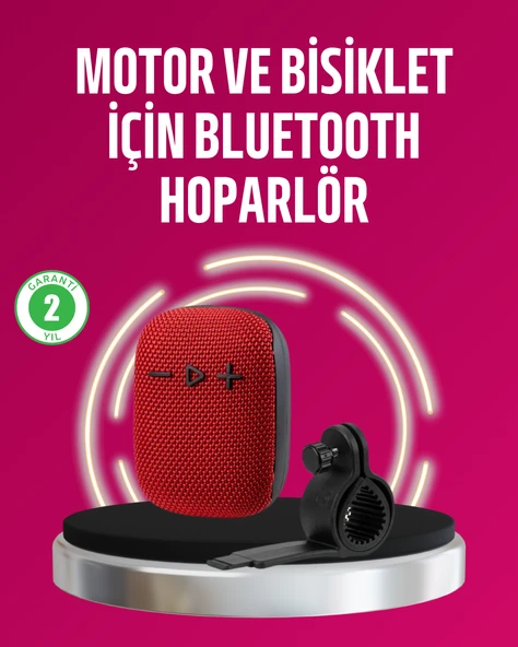 Taşınabilir Bluetooth Hoparlör Suya Dayanıklı Kumaş Kaplama ürün görseli 1