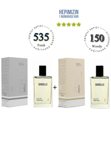 535 + 150 Erkek/Kadın Parfüm Edp 50 ml Fresh/Woody - Mnms535150 ürün görseli 1