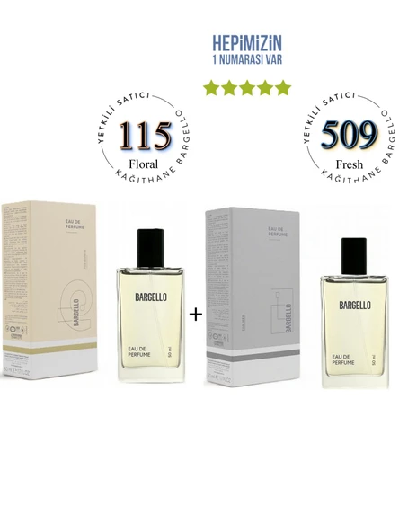 115 + 509 Kadın/Erkek Parfüm Edp 50 ml Floral/Fresh - Mnms115509 ürün görseli 1