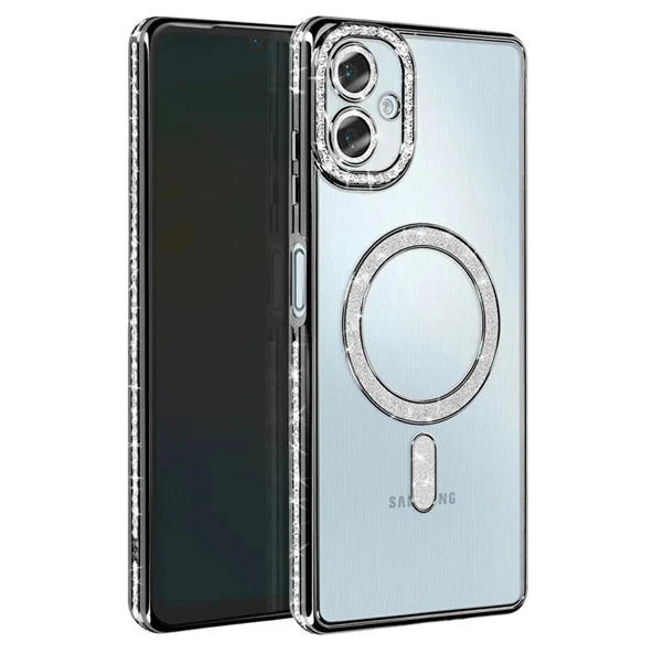 Samsung Galaxy A07 4g Joke Simli Magneticsafe Kılıf - Siyah ürün görseli 1