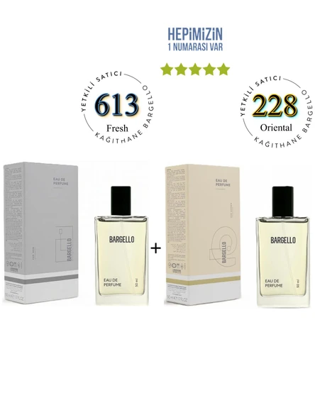 613 + 228 Erkek/Kadın Parfüm Edp 50 ml Fresh/Oriental - Mnms613228 ürün görseli 1