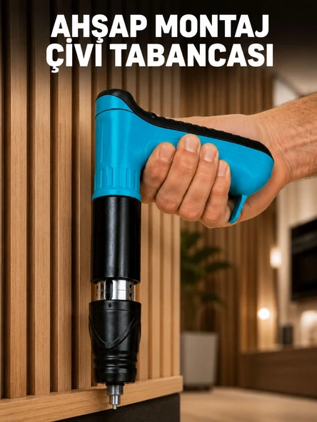 Profesyonel Ahşap Döşeme Çivi Tabancası Dayanıklı Manuel El Aleti ürün görseli 1