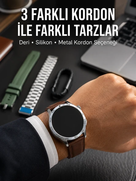 Sağlık Takibi Ve Spor Modlarıyla Donatılmış Akıllı Saat ürün görseli 1