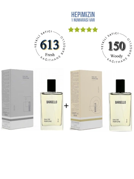 613 + 150 Erkek/Kadın Parfüm Edp 50 ml Fresh/Woody - Mnms613150 ürün görseli 1