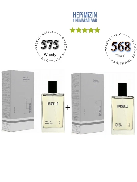 575 + 568 Erkek Parfüm Edp 50 ml Woody/Floral - Mnms575568 ürün görseli 1