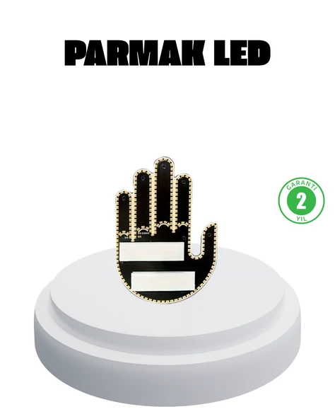 176 LED Amber Renkli El Hareketiyle Kontrol Edilen Motosik Dönüş Sinyali ürün görseli 1