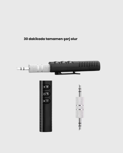 Mini Bluetooth Ses Adaptörü – Hoparlör, Araç Rasu ve Kulaklık İçin ürün görseli 1