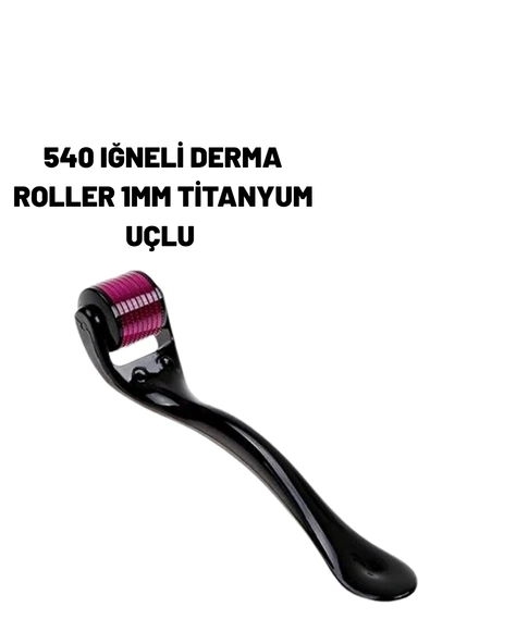 Ev Tipi Mikro İğneli Cilt Bakım Ai – 1 mm Titanyum Roller ürün görseli 1
