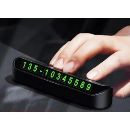 Otomobil Torpido Üstü Açılır Kapanır Telefon Numaralığı ürün görseli 1