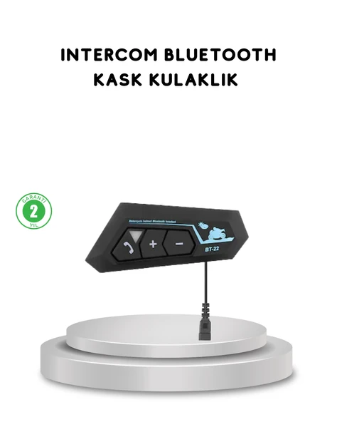 BT22 Kask Bluetooth Kulaklık 5.0 Gürültü Engelleyici ve Eller Serbest Kullanım ürün görseli 1