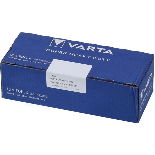 AA ÇİNKO KARBON SUPER LİFE  (60'LI PAKET) ürün görseli 1