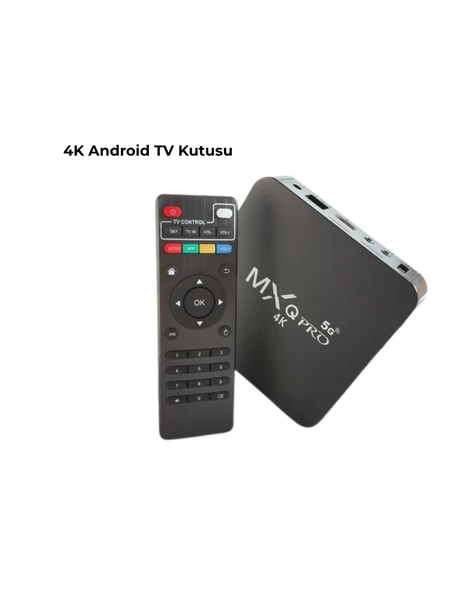 4K Smart TV Box ürün görseli 1