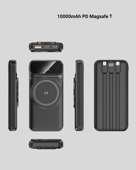 Kablosuz 10000 mAh Powerbank - Resim 2