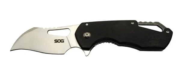 Sog İsonzo 1396BK Siyah Kamp Çakı 18cm  Yarı , Kemerlikli, Kutulu ürün görseli 1
