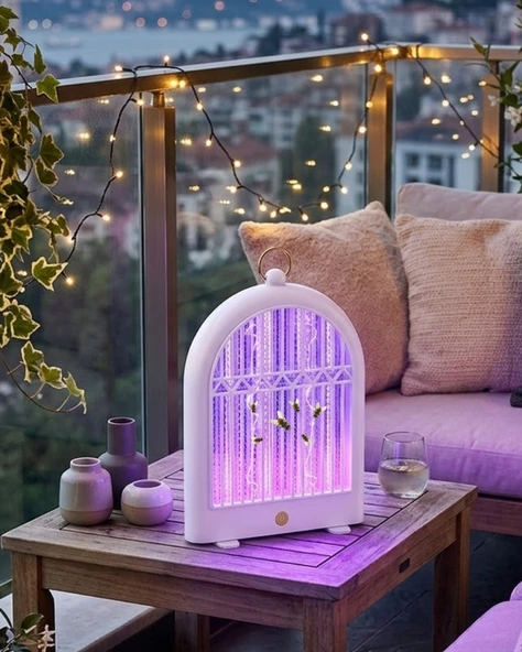 10W Güçlü Sivrisinek Lambası Balkon ve Bahçe İçin Uygun ürün görseli 1
