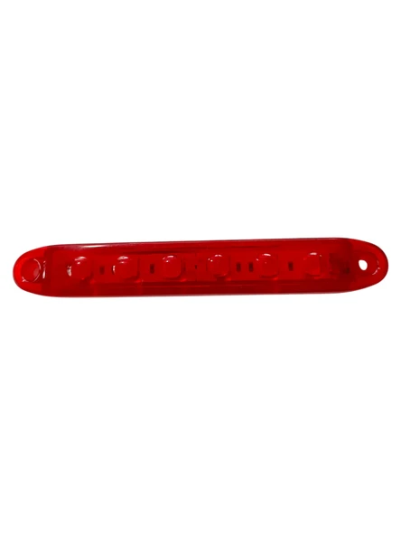 Kırmızı Parmak Led Dorse Lamba 6 Ledli 13.5 cm 1224V ürün görseli 1