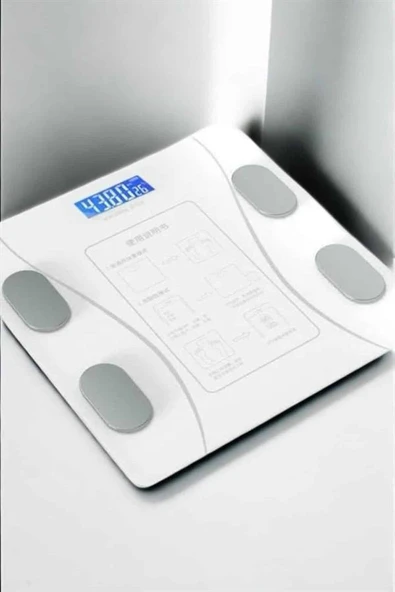Tartı Baskül Dijital Elektronik Tartı Vücut Analiz Wifi Akıllı Yağ Ölçer ürün görseli 1