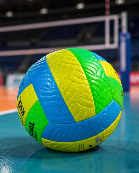 Dayanıklı Voleybol Topu Yumuşak Dokulu Dengeli Sekme Yapısı ürün görseli 1