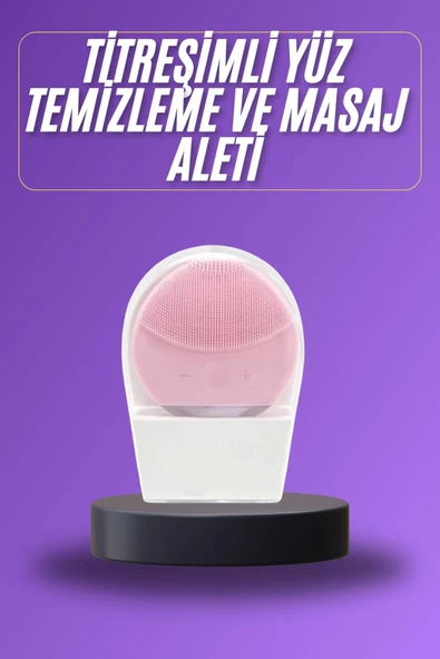 Titreşimli Yüz Masaj Ai Titreşimli Makyaj Temizleme Cihazı ürün görseli 1