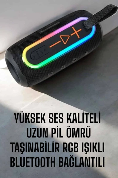 Kablosuz Bluetooth Hoparlör Taşınabilir - Resim 2