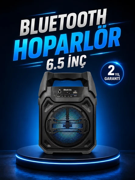 Taşınabilir Şarjlı Hoparlör – Bluetooth, TWS ve Uzun Pil Ömrü ürün görseli 1