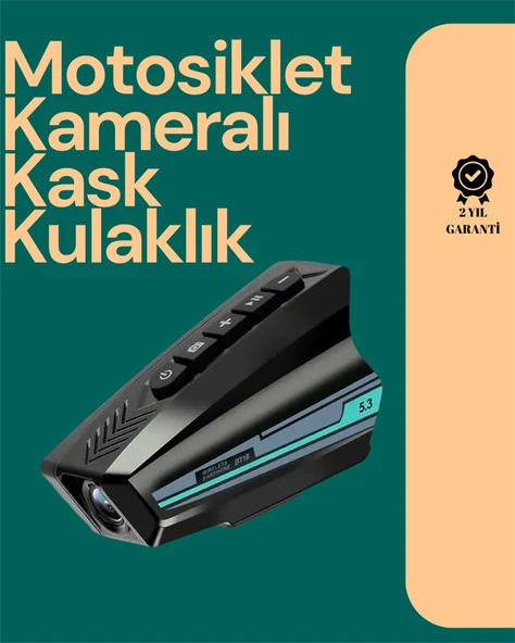 GoLook Destekli Motosik Kask Kamerası – 50 Saat Pil, Geniş Açı ürün görseli 1