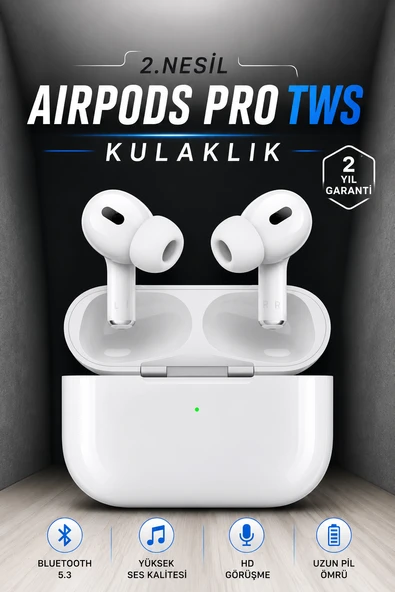 Kablosuz Bluetooth Kulaklık Gürültü Önleme, Su Geçirmez, Mikrofonlu ürün görseli 1