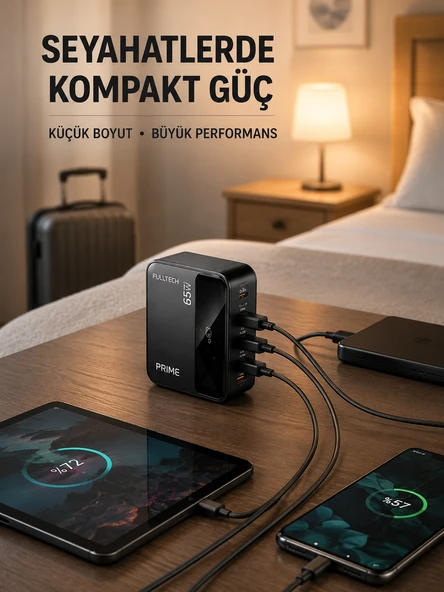 Akıllı Güç Dağılımlı 4 Girişli Şarj İstasyonu ürün görseli 1