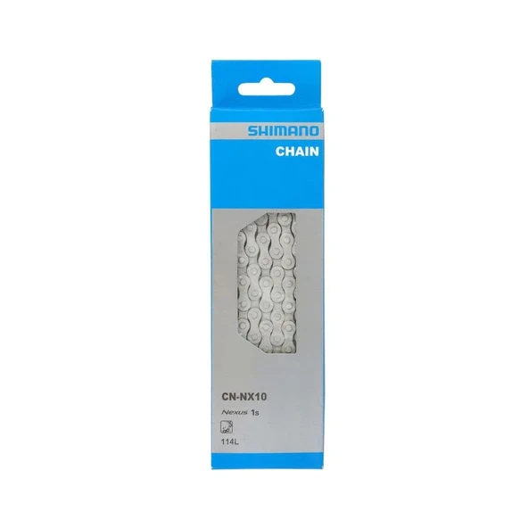 Shımano NEXUS Zincir CN-NX10 Tek vites 1/2 x 1/8 114 bakla Uç pimi ile ürün görseli 1