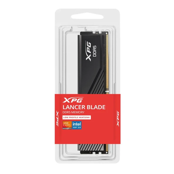 XPG 16GB Lancer Blade DDR5 6000MT-s CL 30-40-40 1.4V Soğutuculu PC Ram ürün görseli 1