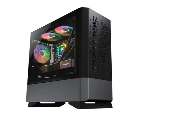 Cougar CGR-5JM8B-AIR-RGB MG140 Air RGB Mini Tower Kasa (Black) ürün görseli 1