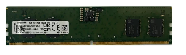 Kingston KGDGT0-HYA-K 8GB DDR5 5600MHz PC Bellek Bulk Kutusuz ürün görseli 1
