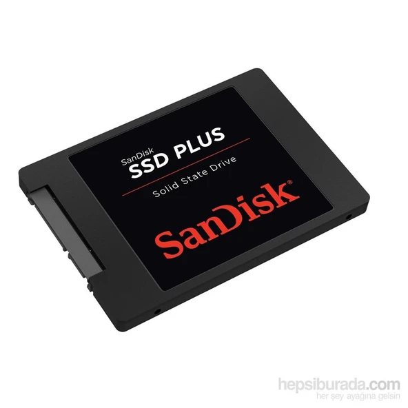 Sandisk 500Gb Ssd Plus 545Mb-505Mb-S SDSSDA-500G-G28 Sata 3 2.5" Harddisk ürün görseli 1