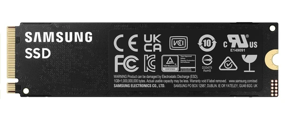 Samsung 4TB 990 Pro 7450-6900MB-s M.2 NVMe MZ-V9P4T0BW Ssd Disk ürün görseli 1