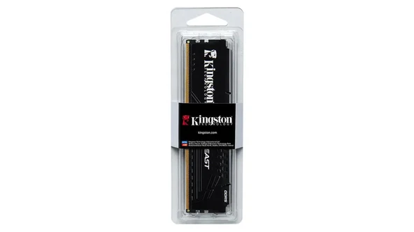 Kingston Beast KF556C36BBE-16TR 16GB (1x16GB) DDR5 5600MHz CL36 Siyah Gaming Ram (Bellek) ürün görseli 1