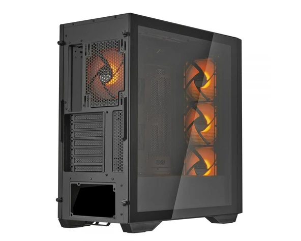 COUGAR CGR-5C78B-RGB  UNIFACE RGB 750W+80 Gaming Siyah Kasa ürün görseli 1