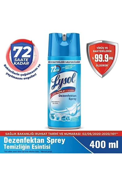 LYSOL SPREY DEZENFEKTAN 400ML ürün görseli 1