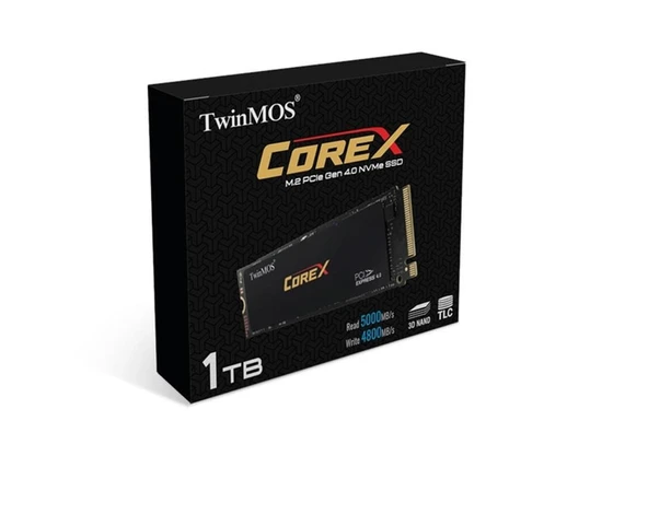 TwinMOS 1TB M.2 NVMe Okuma 5000- Yazma 4800MB Soğutuculu SSD-NVCX1TBG42280 Ssd Disk ürün görseli 1