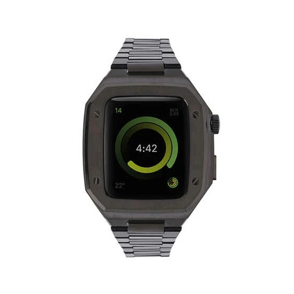Watch 44mm Metal Petek Kasalı Kordon - Siyah ürün görseli 1