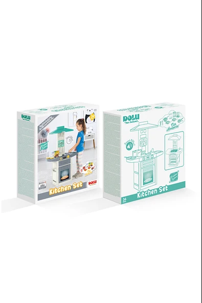 Dolu Oyuncak Mutfak Seti 2606 - Resim 4