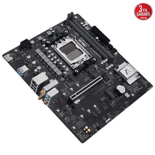 Asus Prime A620M-F GAMING WIFI 8000MHz DDR5 Soket AM5 M.2 HDMI mATX Anakart ürün görseli 1