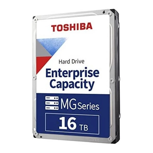 Toshiba 16TB 3.5" MG11ACA16TE-V AI SATA 3.0 512MB 7200 RPM 7-24 Güvenlik-Enterprice Harddisk ürün görseli 1