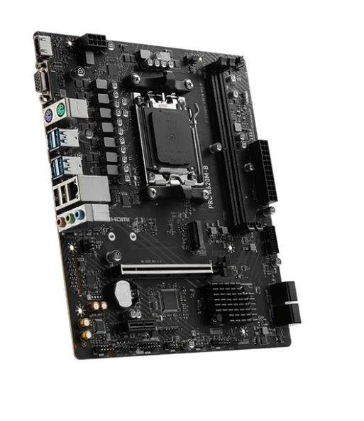 Msı Pro A620M-B AMD A620 AM5 Soket DDR5 6800(OC)MHz mATX Anakart ürün görseli 1