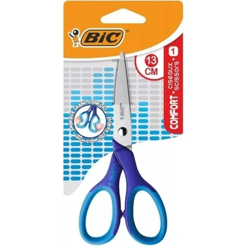 Bic Makas Comfort Classic 13 Cm 9262781 (Karışık Renk 1 Adet) ürün görseli 1