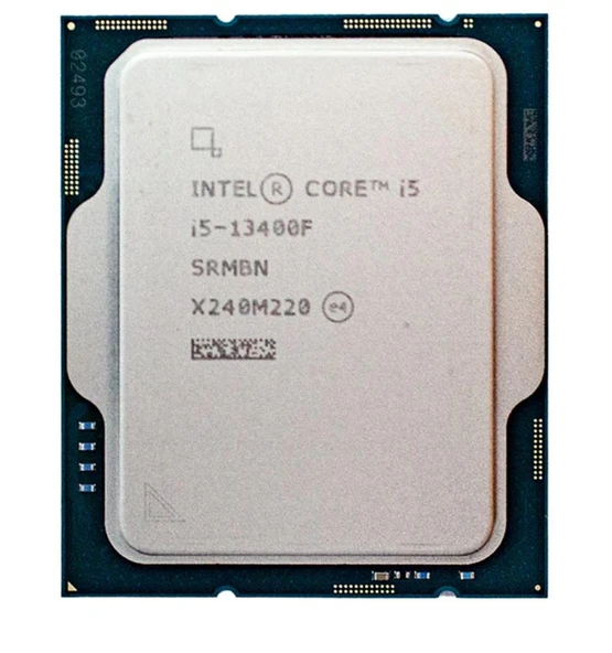 Intel Core i5 13400F TRAY 2.5GHz (Turbo 4.48GHz) 20MB Cache LGA1700 13.Nesil Kutusuz İşlemci ürün görseli 1