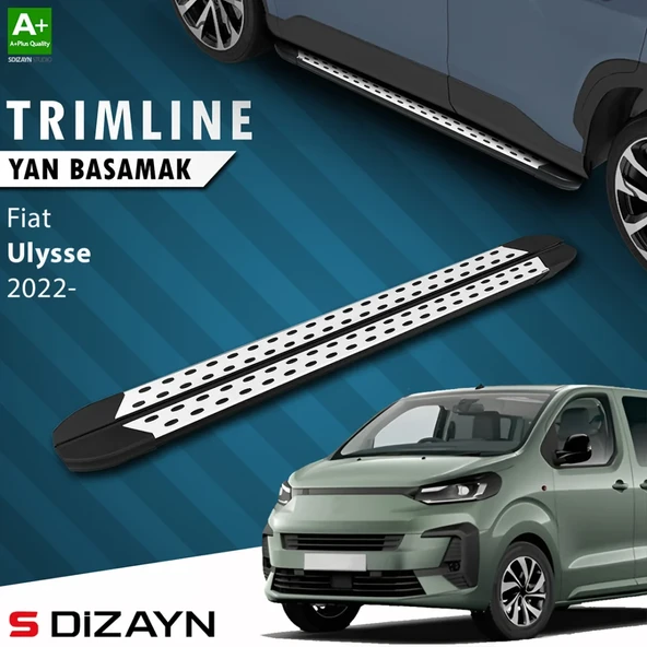 S-Dizayn Fiat Ulysse Kısa Şase TrimLine Gri Yan Basamak 213 Cm 2022 Üzeri ürün görseli 1