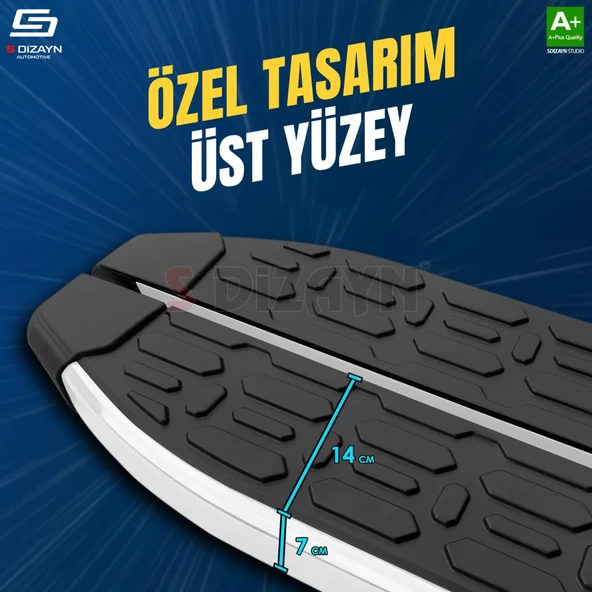 Dodge Nitro Evo Aluminyum Yan Basamak 153 Cm 2007-2012 - Resim 3