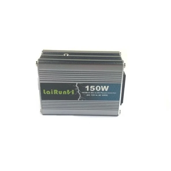 İnverter Dönüştürücü Usb'Li 12-220V 150 Watt/ Icca92 ürün görseli 1