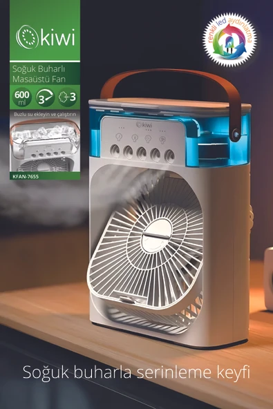 MASA USTU VANTILATOR 7655 KIWI ürün görseli 1